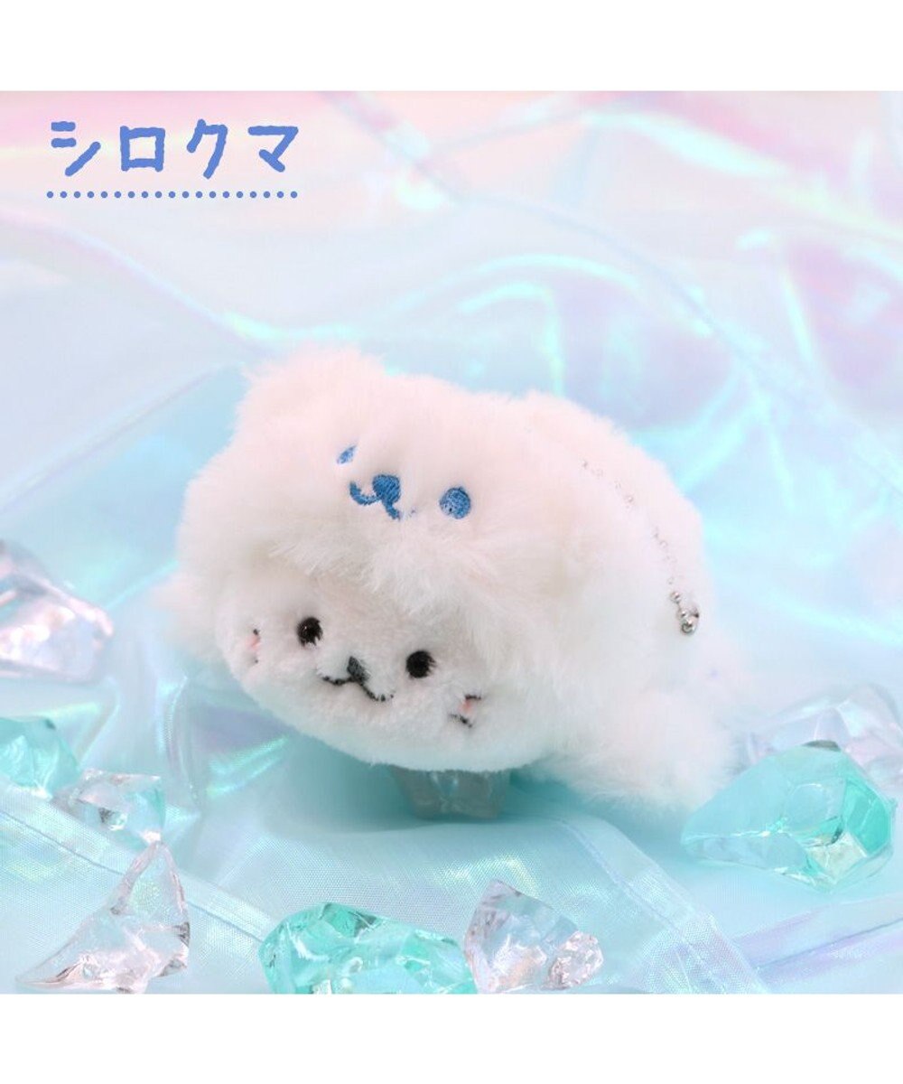 Mother garden しろたん マスコットキーホルダー  《氷の国の動物 シロクマ》 