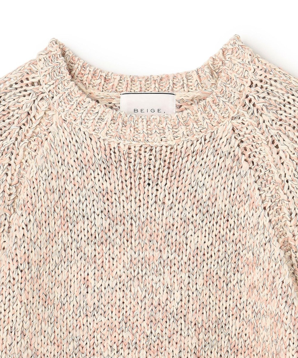 BEIGE， OPAL / チャンキーニットプルオーバー 