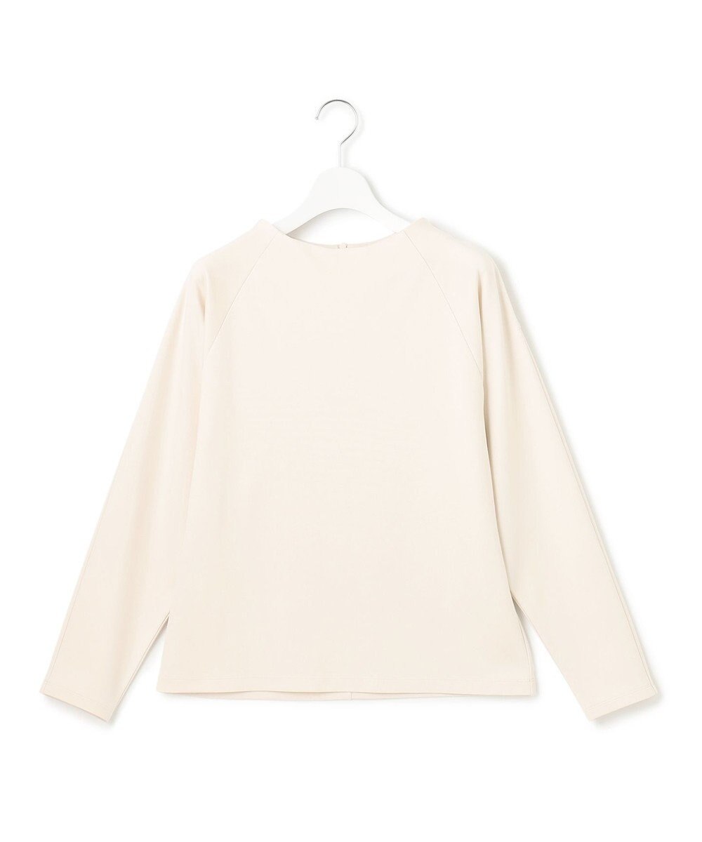 23区 L 【洗える】ヴィスコースソフトポンチ ラグラン カットソー 