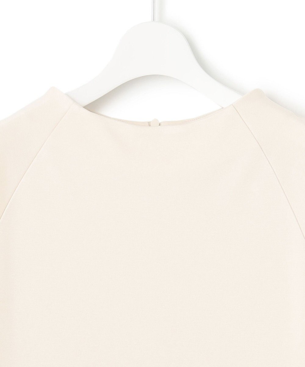 23区 L 【洗える】ヴィスコースソフトポンチ ラグラン カットソー 