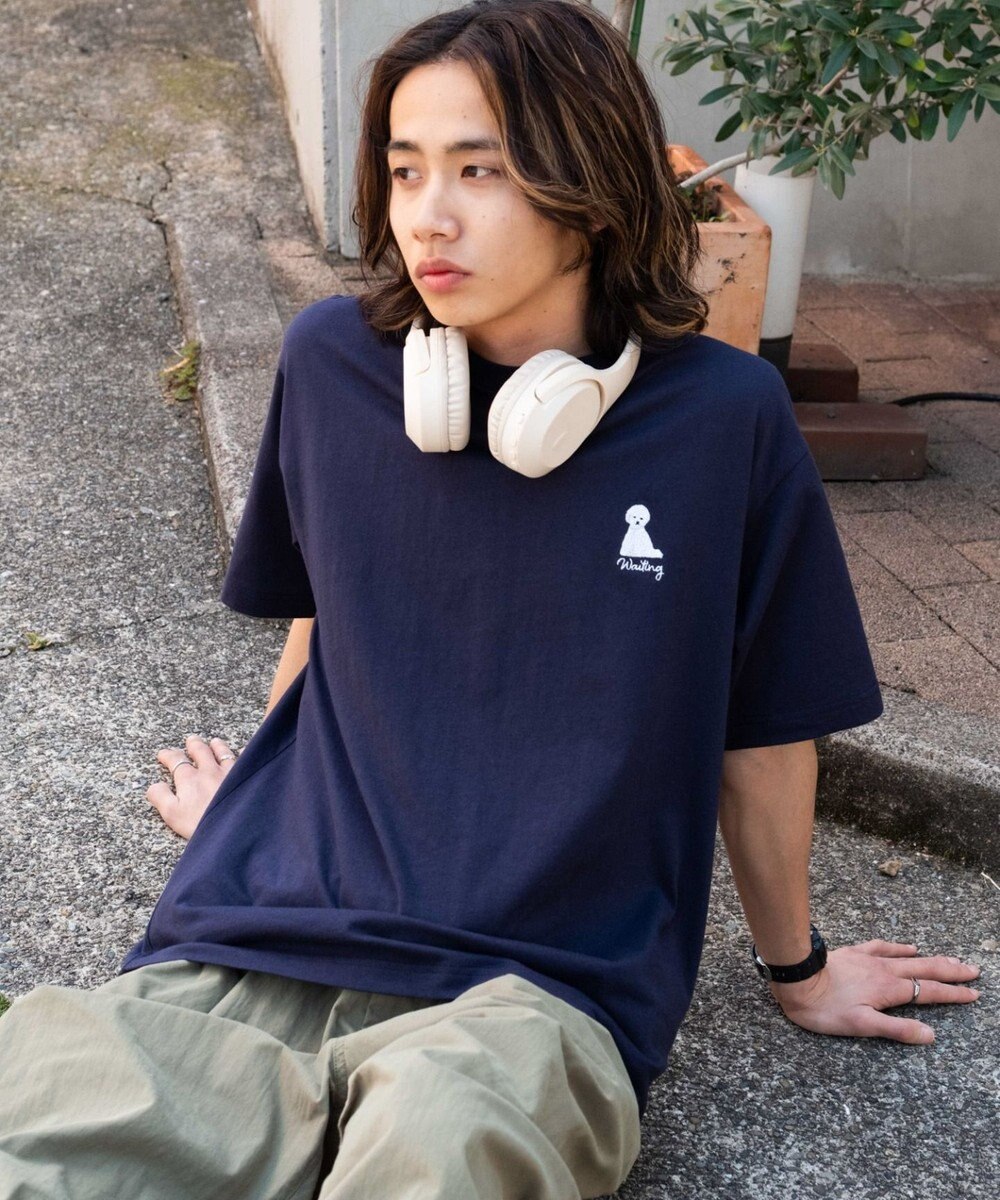 WEGO 【MLサイズ展開/綿100%】グラフィックワンポイントT（SS） 