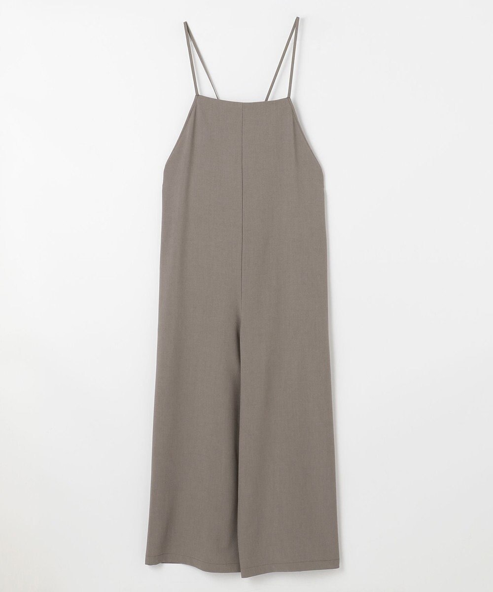 ANY L 【接触冷感/UVケア】イージーケア サロペットパンツ 