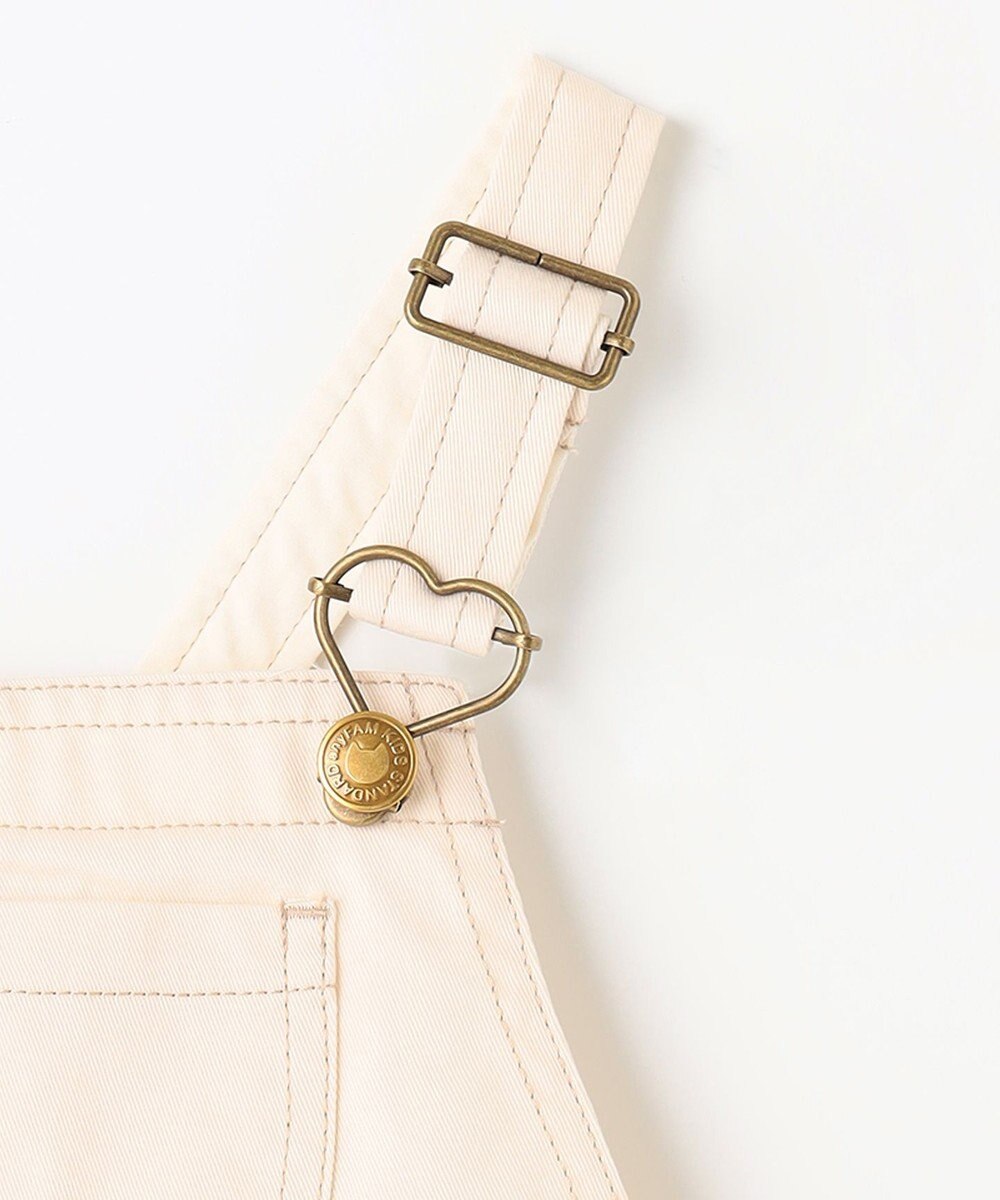 ANY KIDS チュール付き ジャンパースカート 