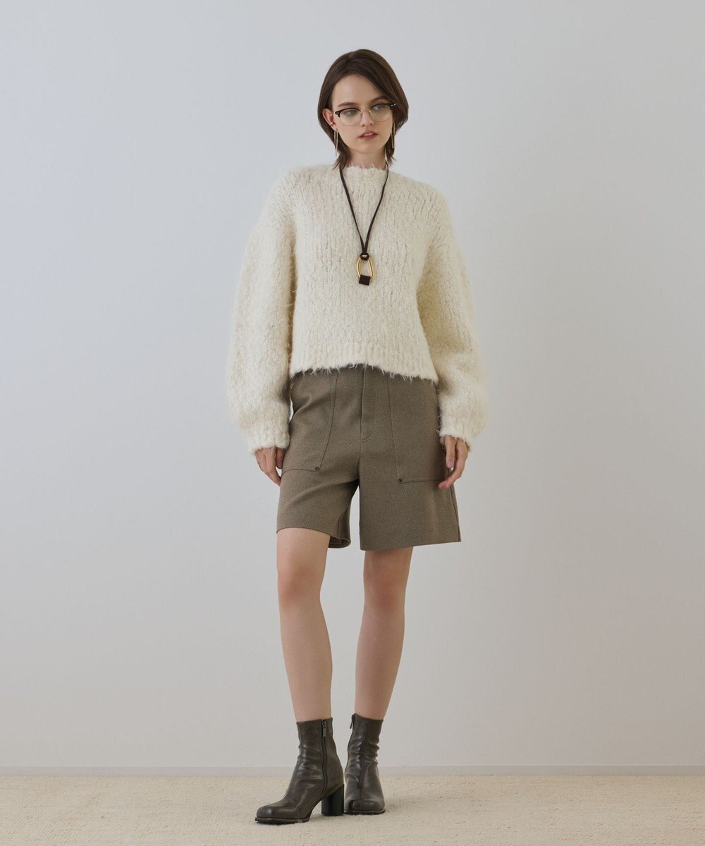 GRACE CONTINENTAL ツイーディーハーフパンツ 