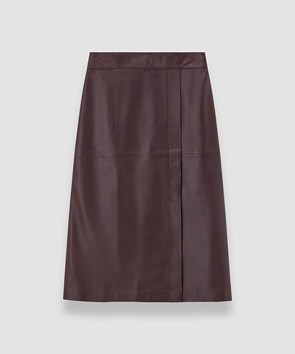 JOSEPH ナッパレザーセーヴル　スカート　 