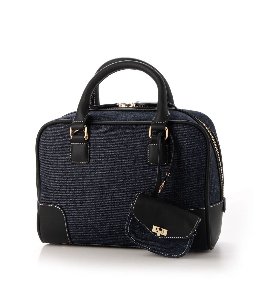 LA BAGAGERIE コットンクラシックミニボストン 