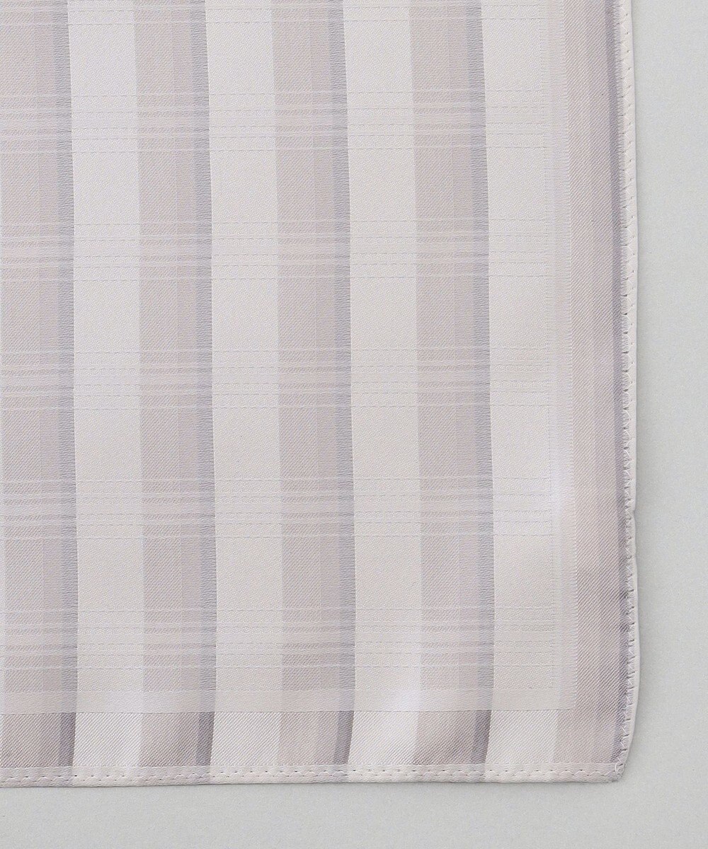 GOTAIRIKU 【WEAR BLACK】シルク100％ フォーマルチーフ_チェック 