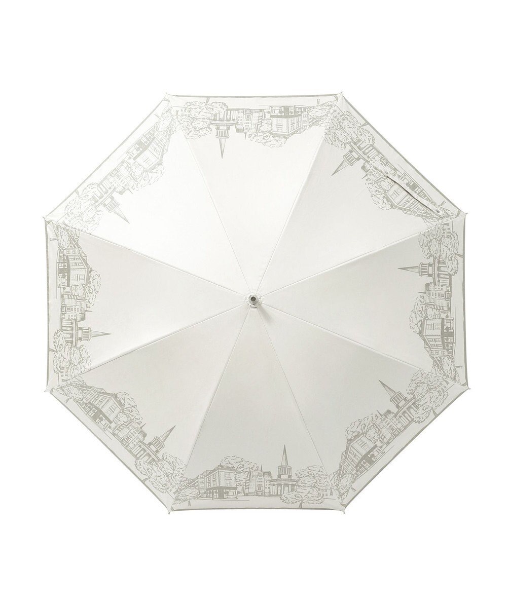 MOONBAT 【遮光100%】SOLFEGE MODE  晴雨兼用 長傘 日傘 街並プリント 