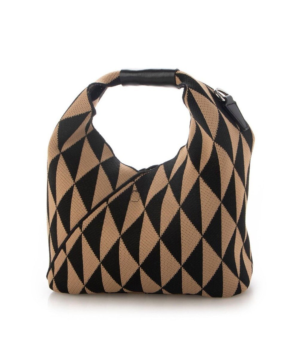 UNBILLION カシュカシュ cachecache ジャガード柄2wayショルダーバッグ 