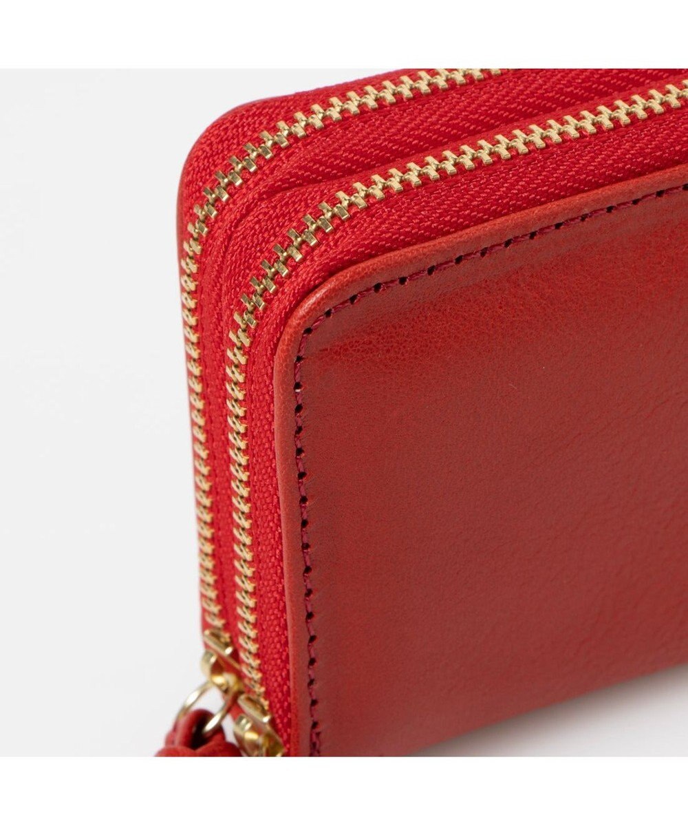 UNBILLION ペルケ perche / イタリアンレザー・ジャバラカードキーケース 