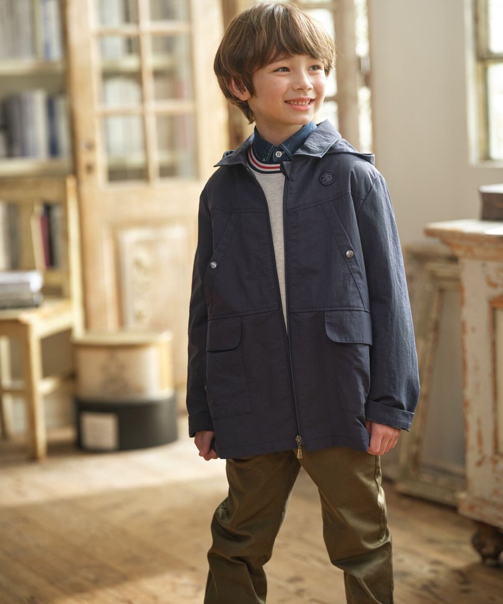 J.PRESS KIDS 【100-130cm】トリコリブコンビボーダー ミニ裏毛 トレーナー 