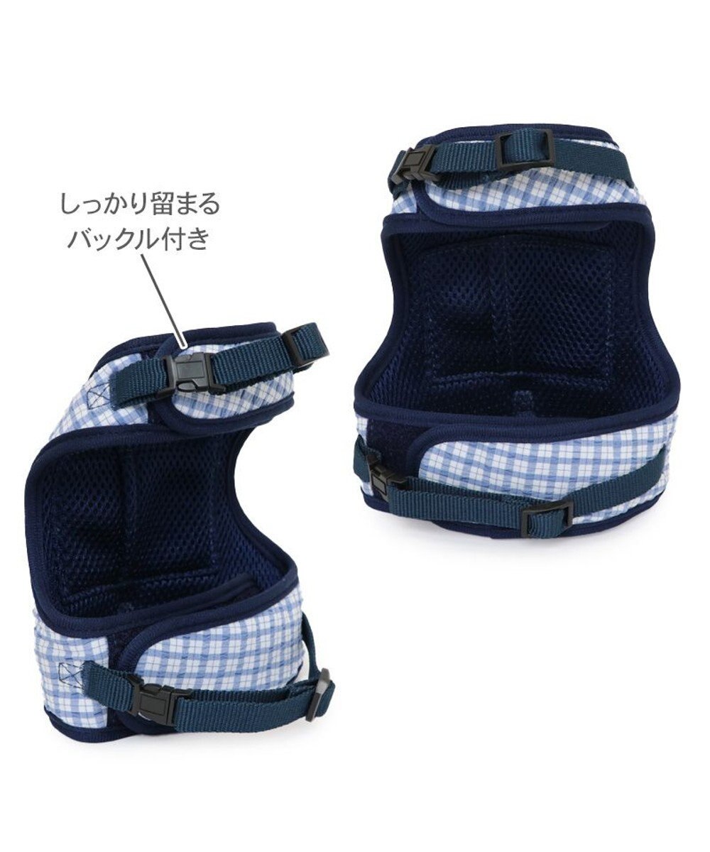 PET PARADISE J.PRESS クールベスト ハーネス 《チェック柄》 ３Ｓ 小型犬 