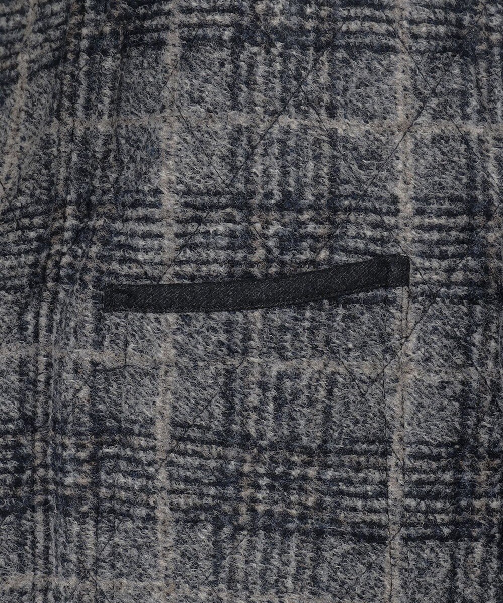 JOSEPH ABBOUD 【ストレッチ/イタリア素材/軽量】 イタリア素材使用・スライバーチェックジャケット 