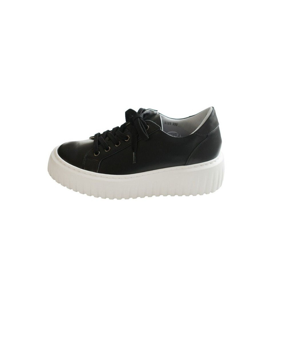 Pointer 日本製 レースアップ厚底スニーカー 