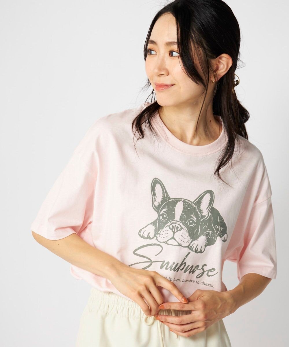 OP／FILA 【Ocean Pacific】かすれプリントTシャツ 