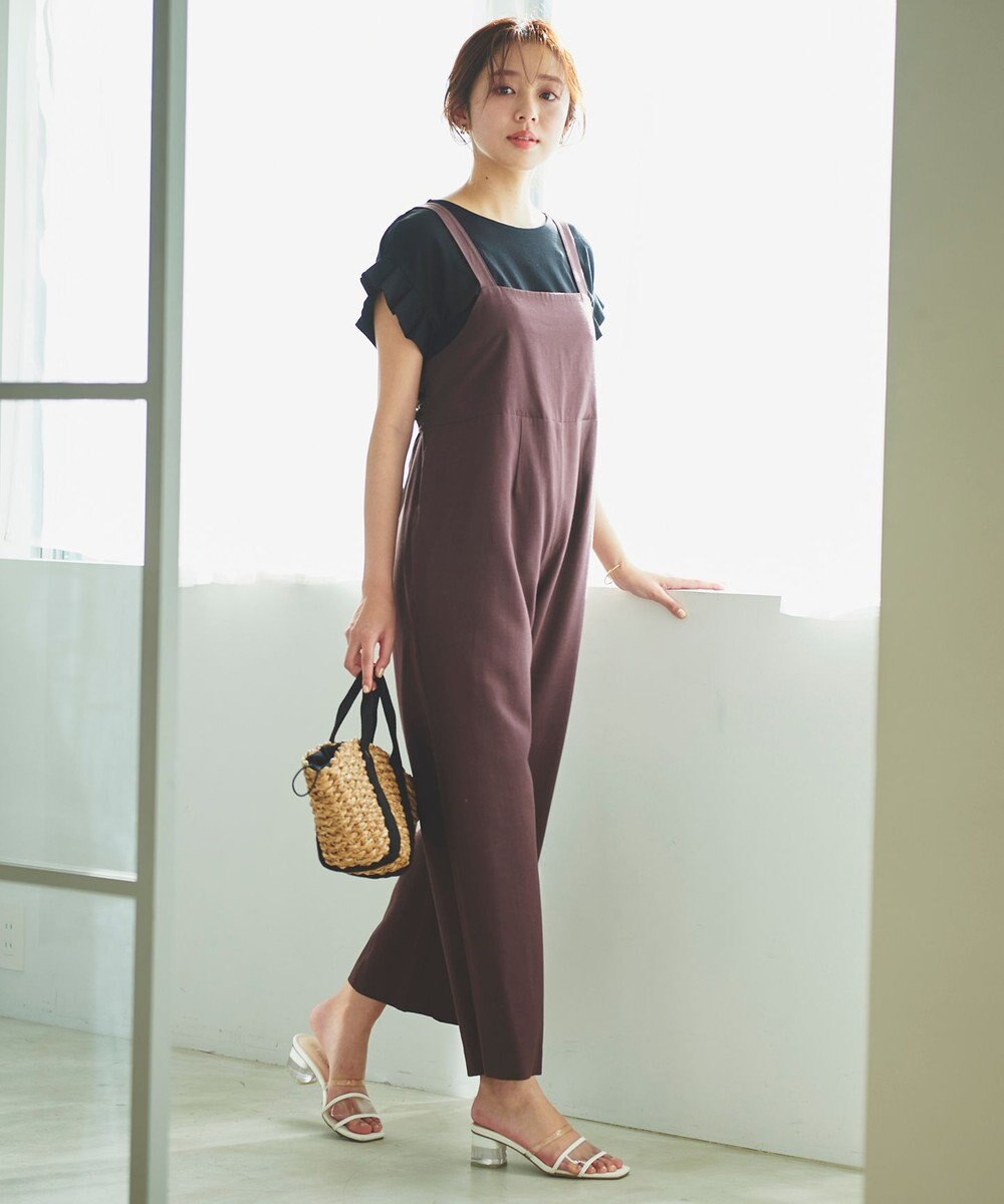 Feroux 【UVケア】タックスリーブ Tシャツ 