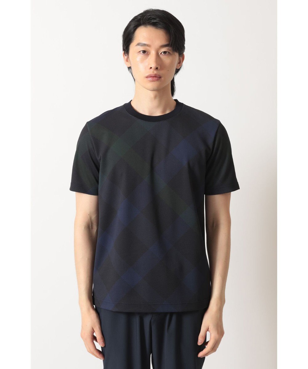 DAKS メガチェック カノコTシャツ 