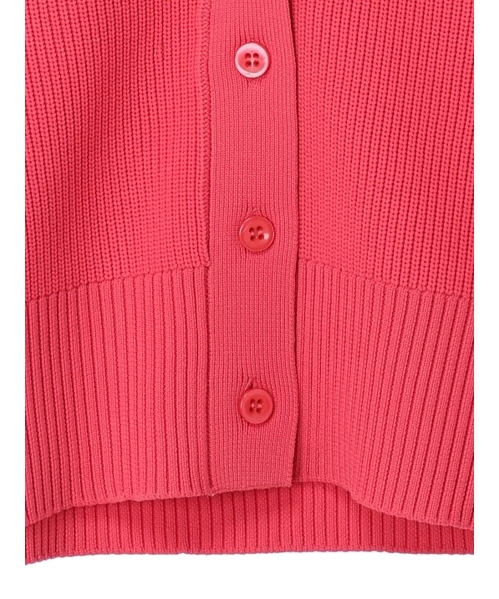 Green Parks スポンディシュ畦編みショート丈カーディガン 