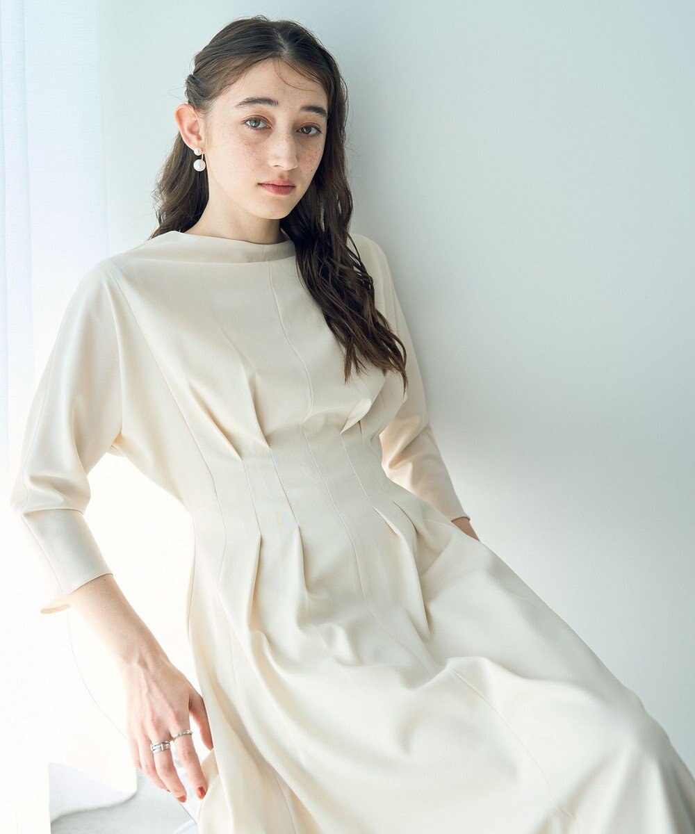 YECCA VECCA タックデザインドレス 