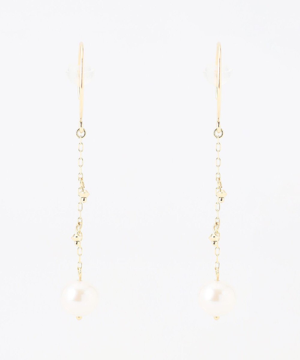 TOCCA 【WEB限定】SEEDS PEARL PIERCED EARRINGS K10イエローゴールド 淡水パールピアス 
