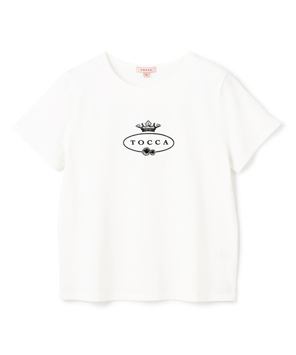 TOCCA HALLMARK FLOCKY LOGO TEE Tシャツ 