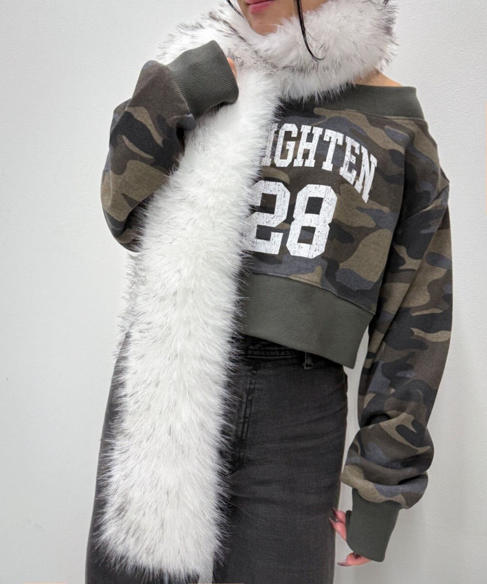 WEGO ボリュームファータッチマフラー 