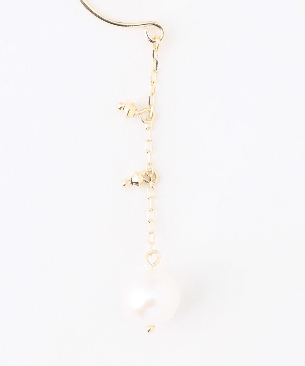 TOCCA 【WEB限定】SEEDS PEARL PIERCED EARRINGS K10イエローゴールド 淡水パールピアス 