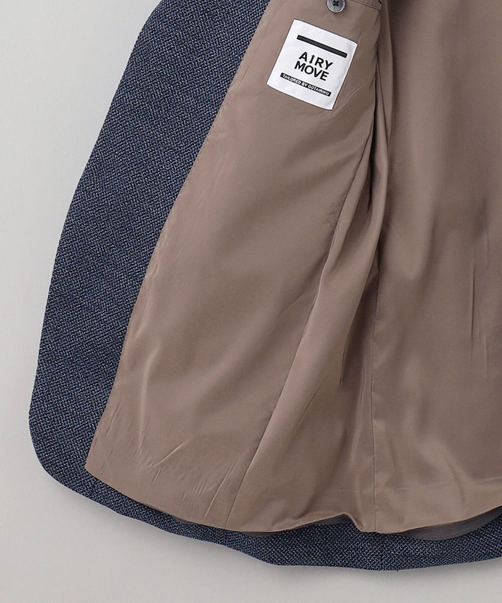 GOTAIRIKU 【カーディガンジャケット】ブリスターバーズアイ ニットジャケット 