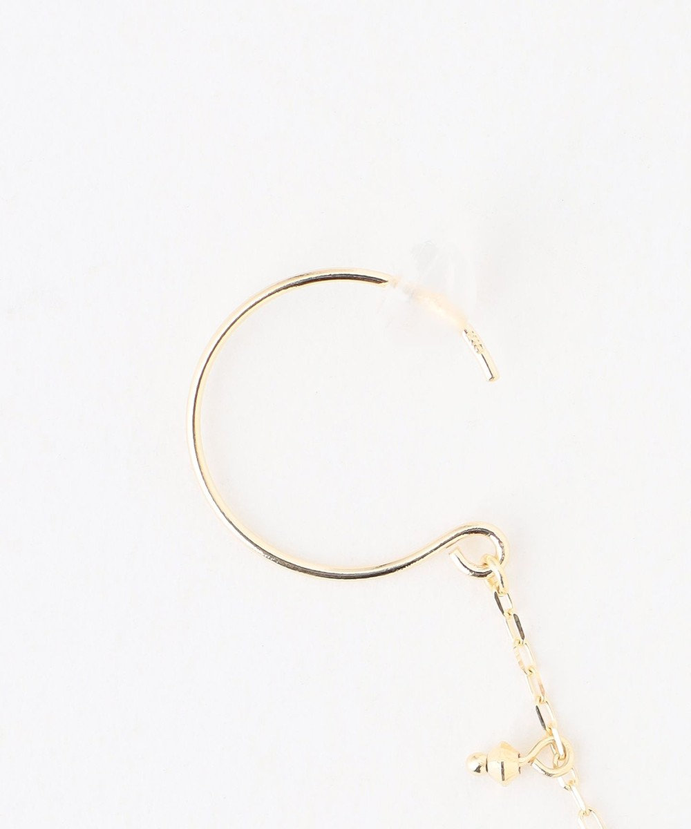 TOCCA 【WEB限定】SEEDS PEARL PIERCED EARRINGS K10イエローゴールド 淡水パールピアス 