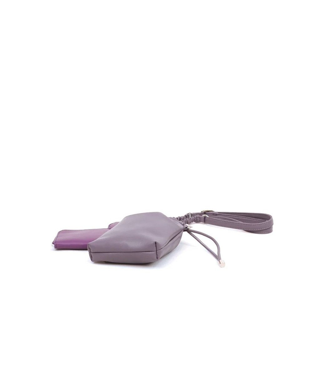 UNBILLION cachecache バンジーコード巾着スマホショルダー 