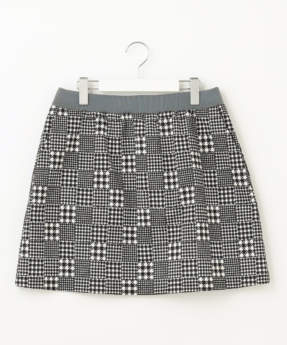 23区GOLF クラシカルで上品！【WOMEN】【ストレッチ・撥水】チェック柄 台形スカート 