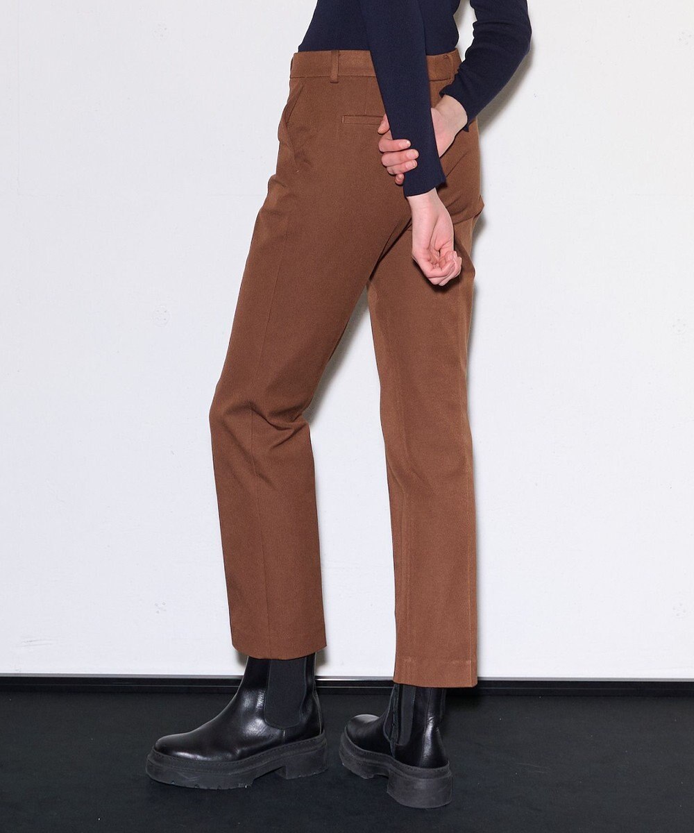 JOSEPH ギャバジンストレッチ　テーパードトラウザーズ 