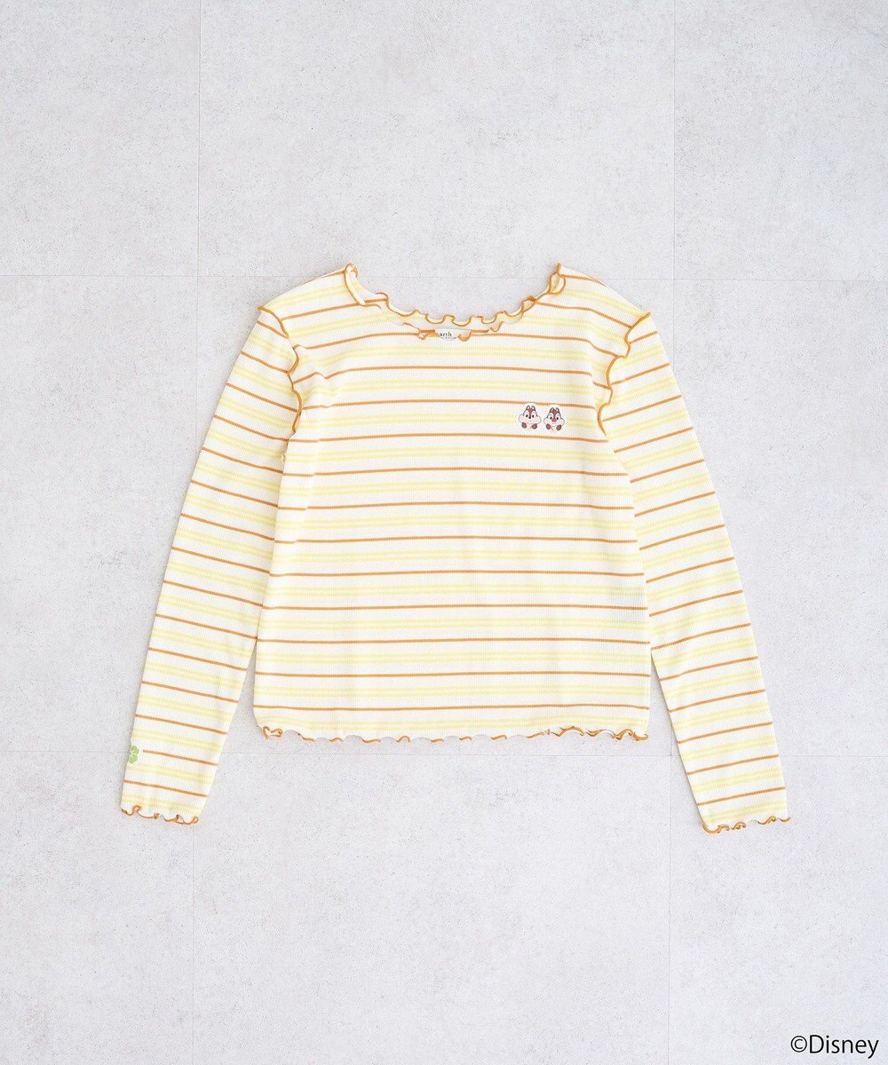 earth music&ecology チップ＆デール／ボーダーメロープルオーバー 