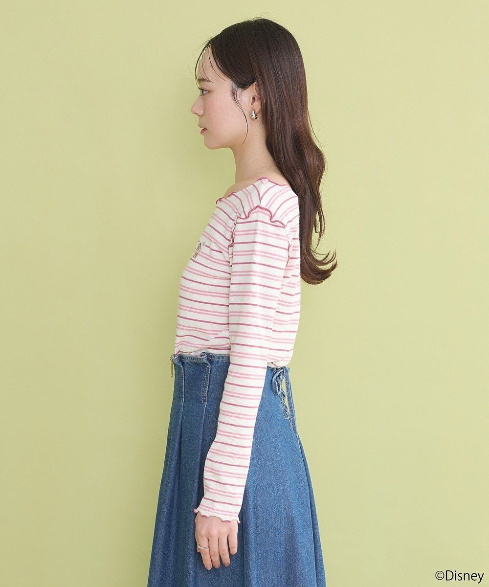 earth music&ecology チップ＆デール／ボーダーメロープルオーバー 