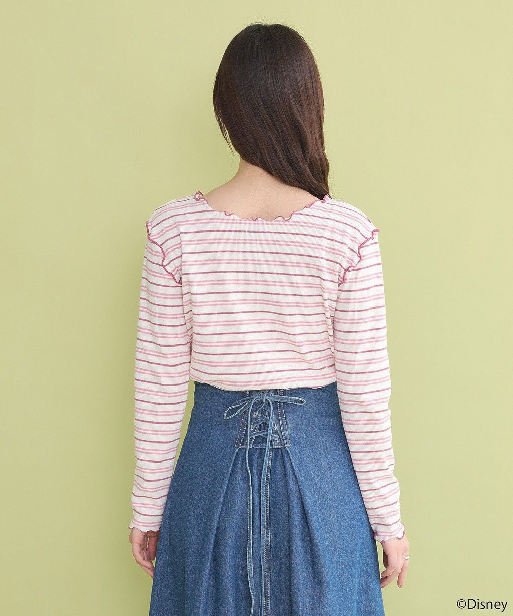 earth music&ecology チップ＆デール／ボーダーメロープルオーバー 