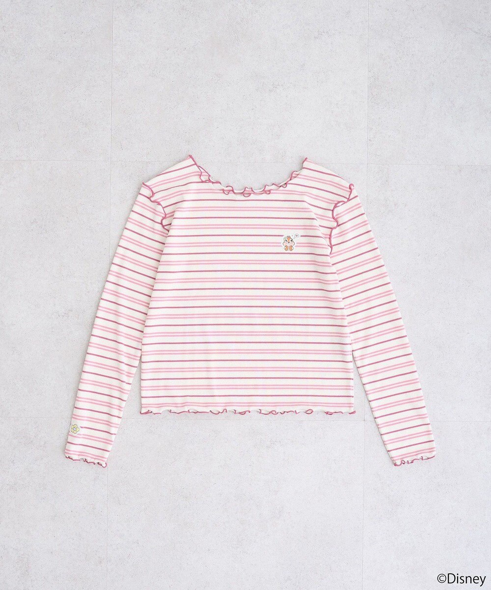 earth music&ecology チップ＆デール／ボーダーメロープルオーバー 