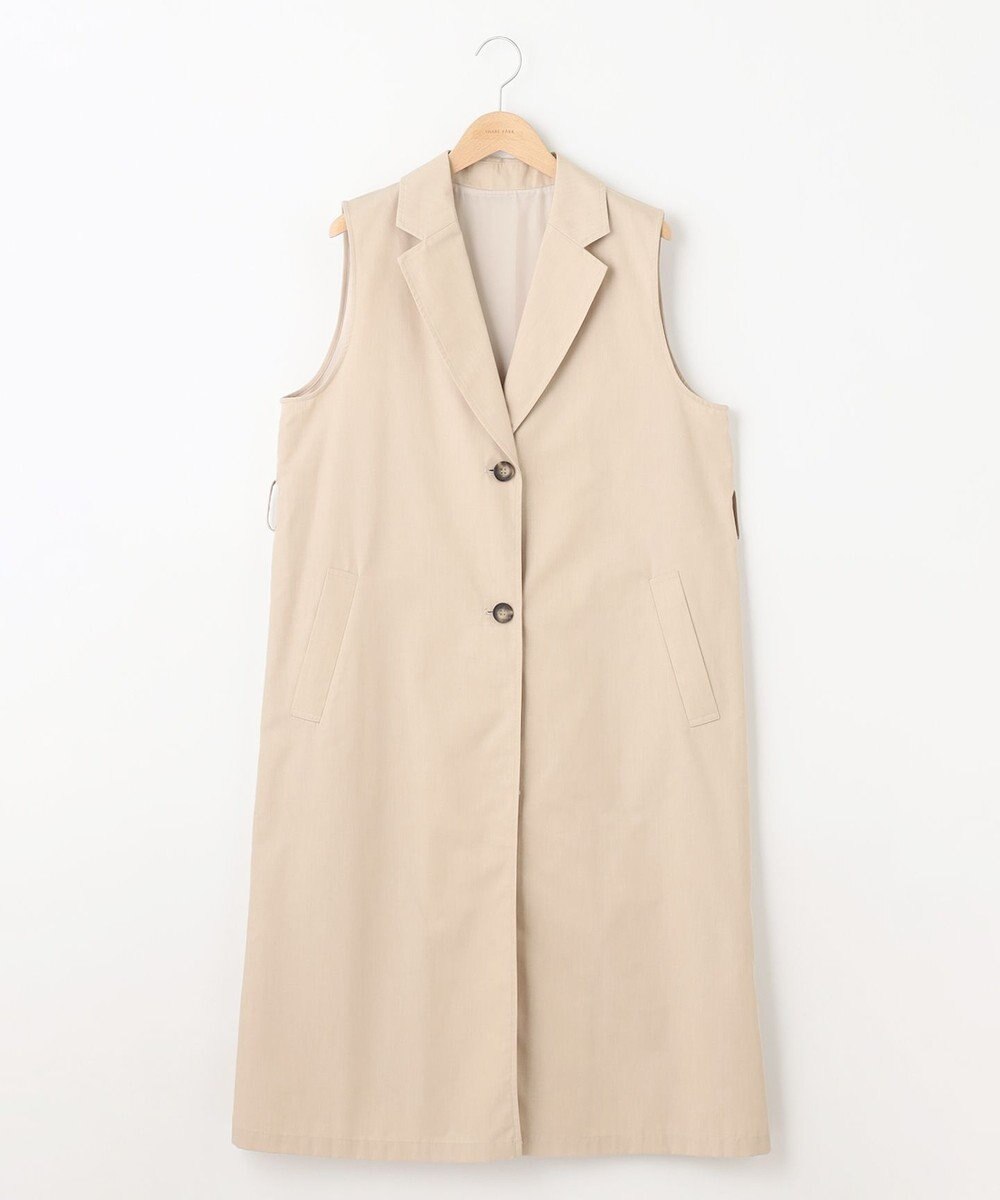 SHARE PARK LADIES 【洗える】トレンチ ロングジレ 