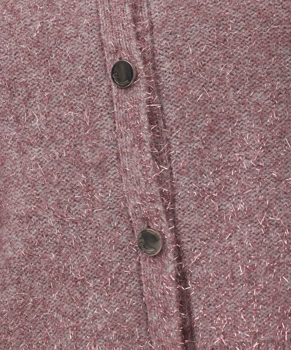 GRACE CONTINENTAL ショートフェザーニットトップ 