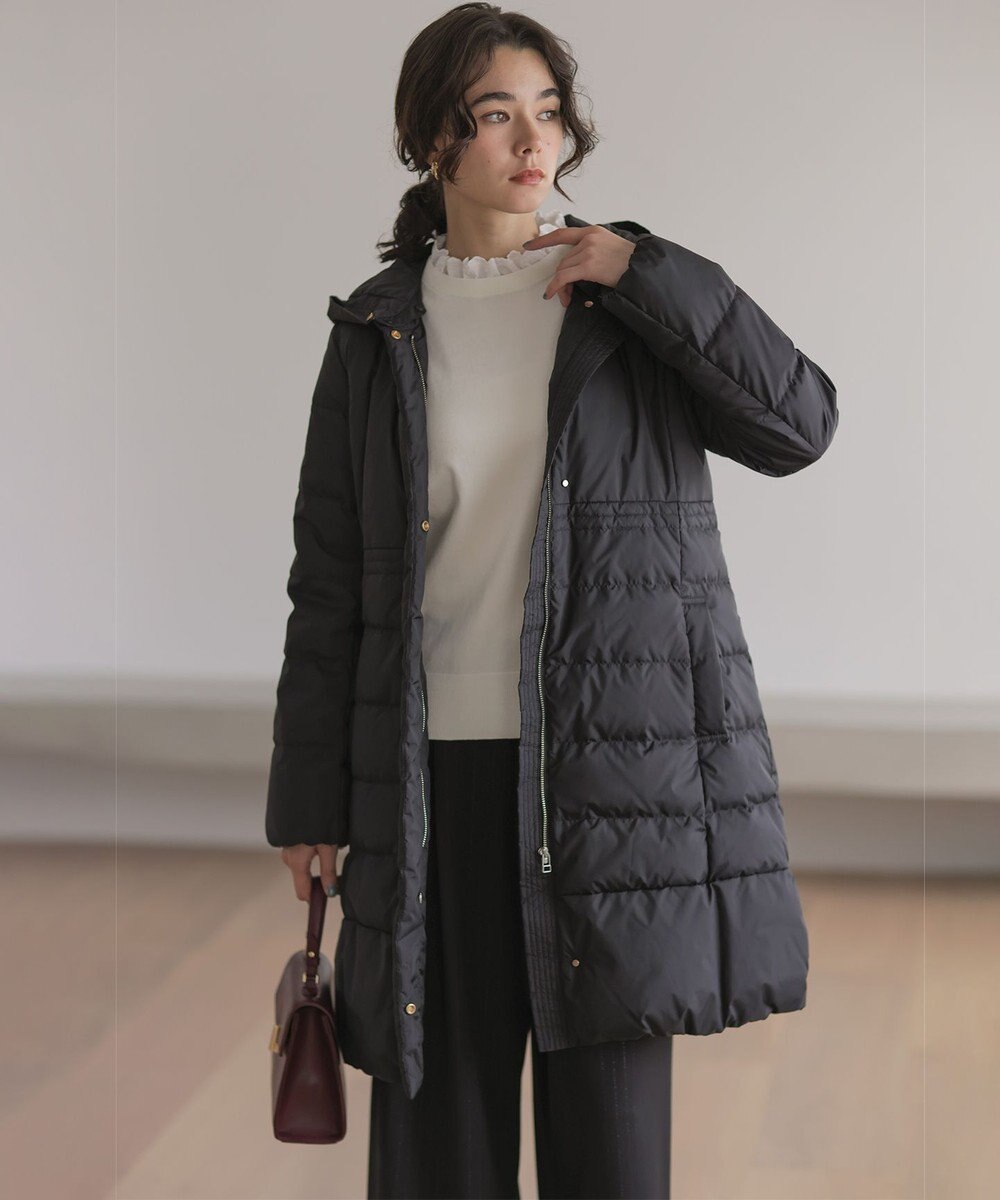 組曲 【WEB限定】レースフリルスタンド ニット 