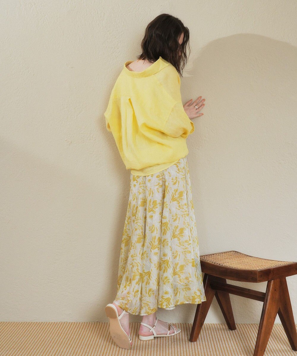YECCA VECCA 3wayフレンチリネンシャツ 