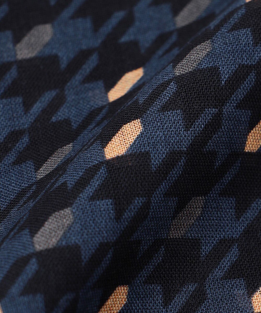 JOSEPH ABBOUD 【イタリア製】ハウンドトゥース ストール 