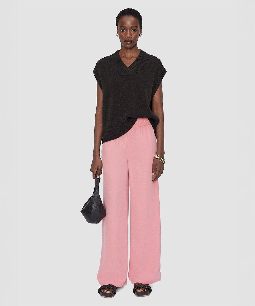 JOSEPH サテンツイル　トラウザーズ 