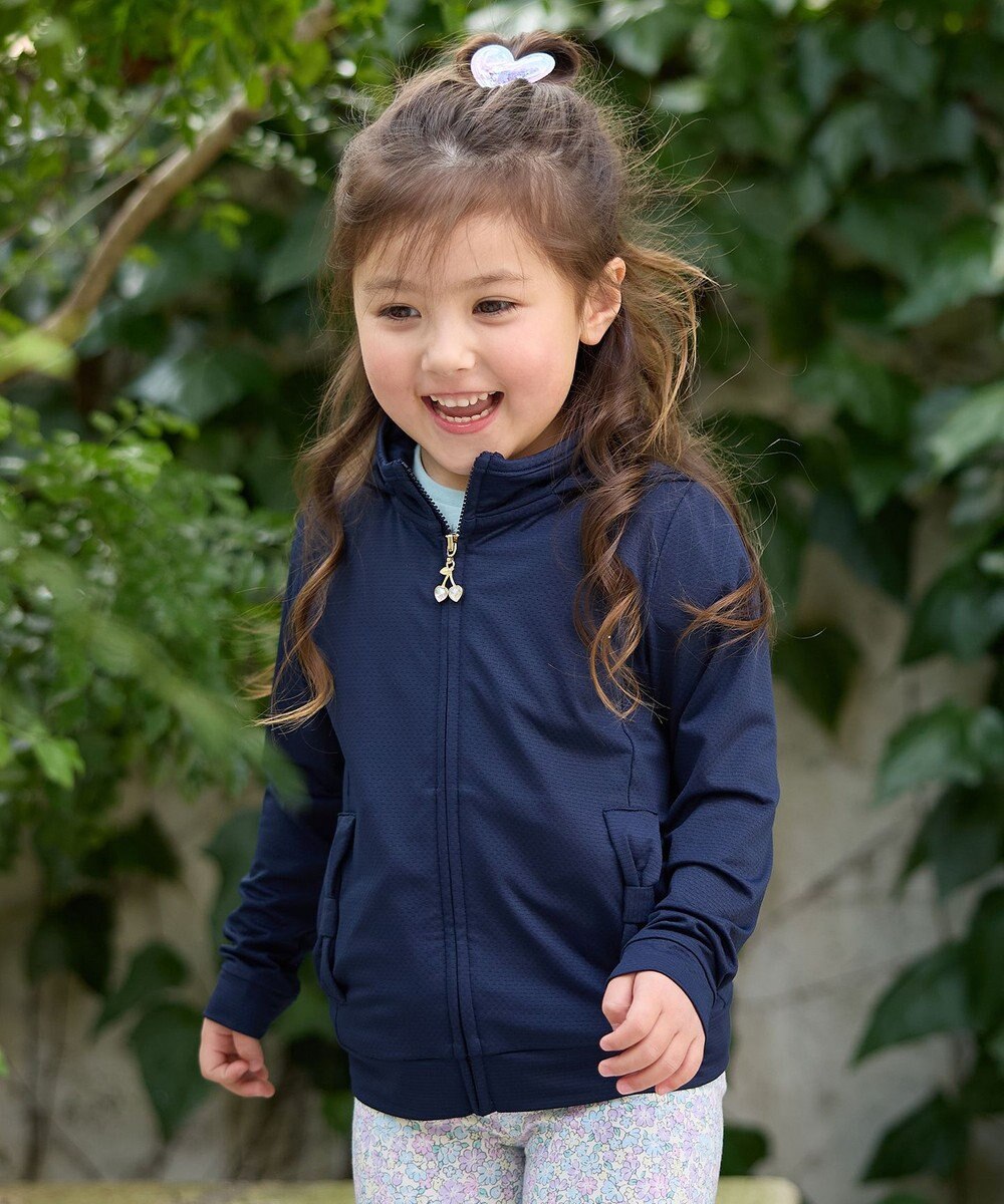 ANY KIDS UVカット リボンパーカー 