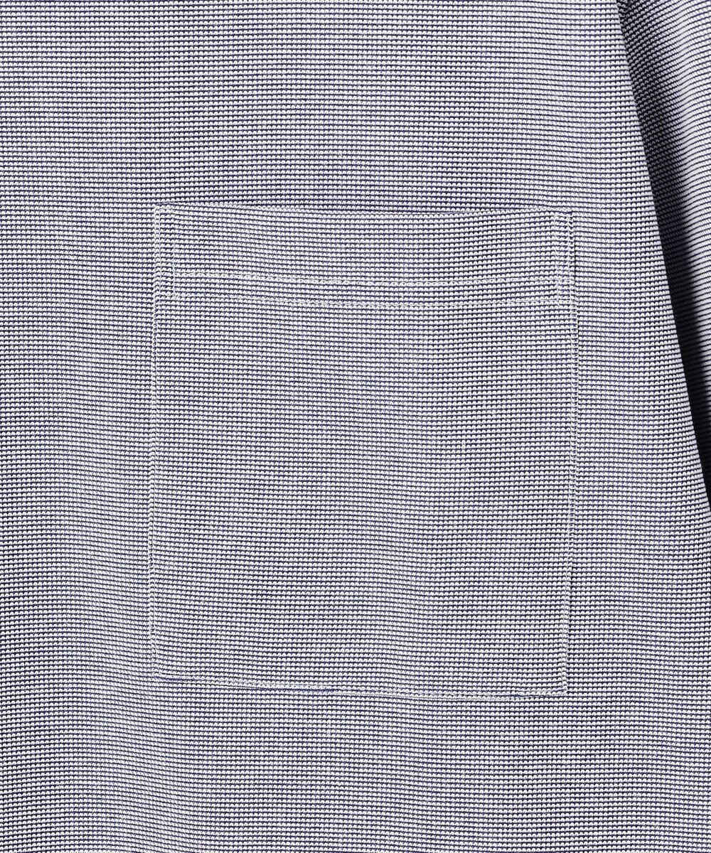 JOSEPH ABBOUD 【JAPANファブリック・日本縫製・清涼】ミラノリブWフェイス長袖Tシャツ 