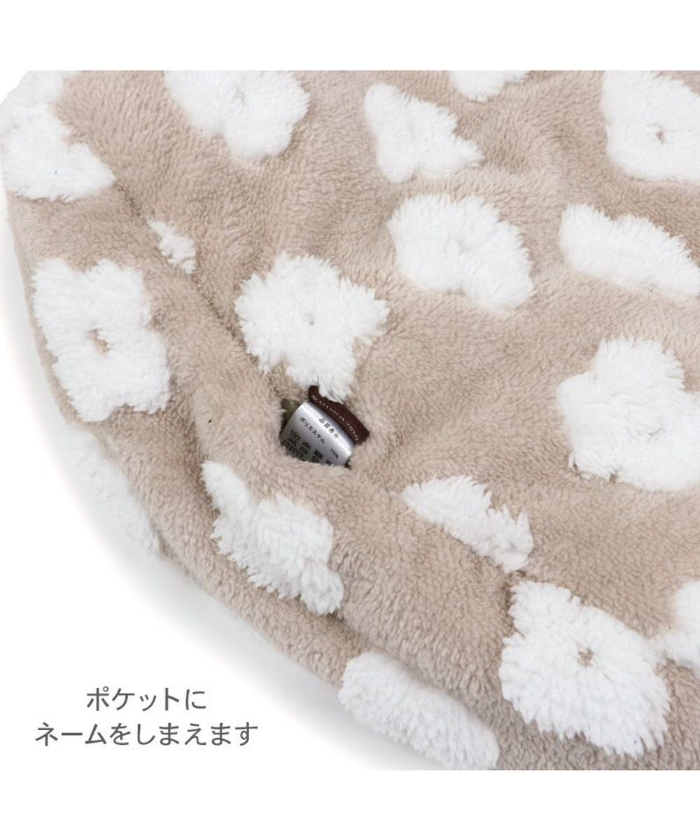 PET PARADISE ペットパラダイス 遠赤外線 ボア 犬たんぽ 《お花柄》S 