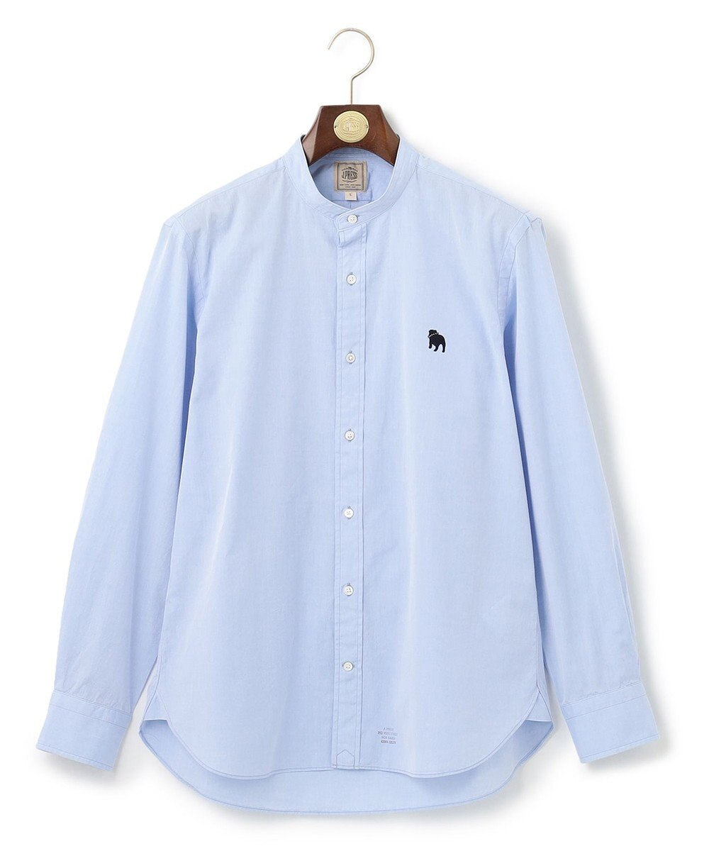 J.PRESS MEN 【WEB限定】ピンオックスバンドカラーバックブル シャツ 