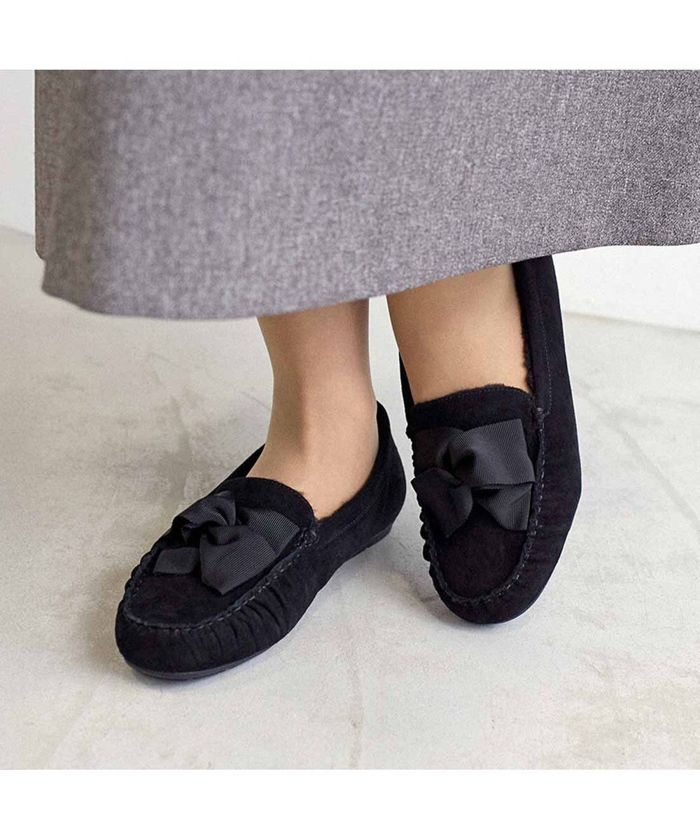 Riz raffinee <Riz raffinee>グログランリボンモカシン 