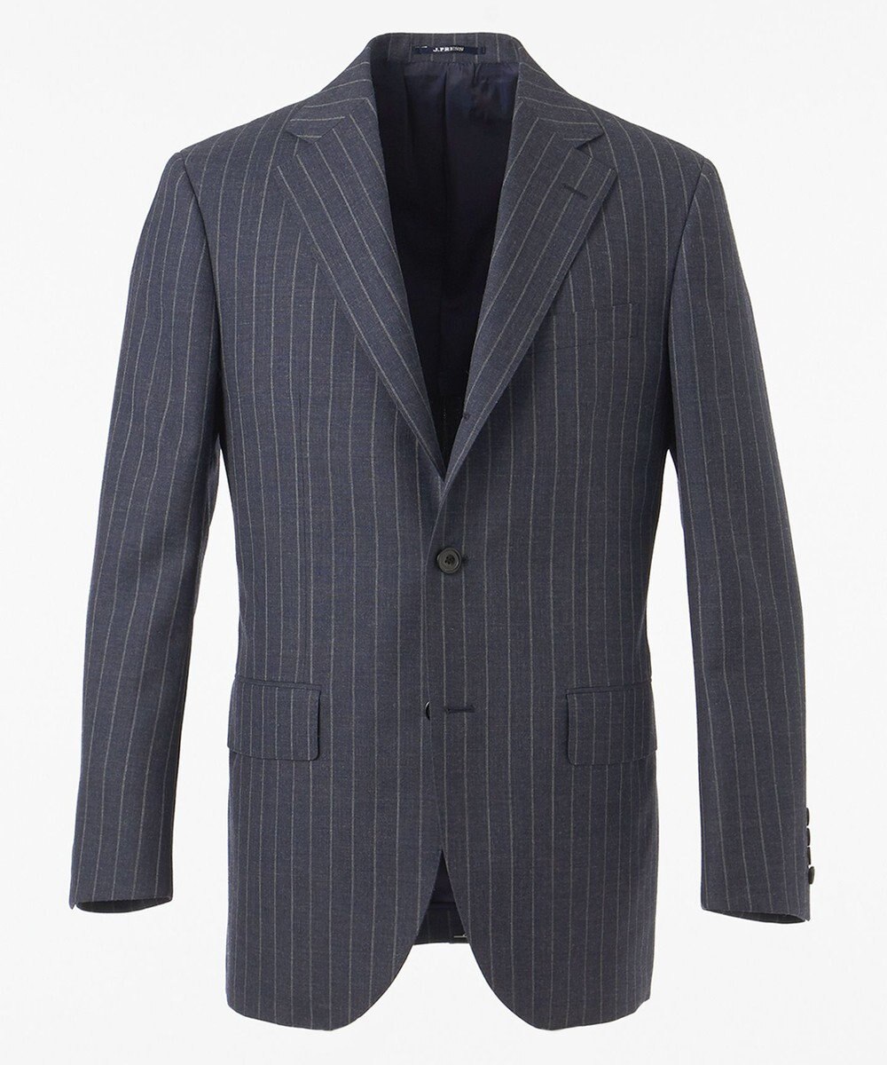 J.PRESS MEN 【WILLIAM HALSTEAD】サヴィルローヤーン カウントストライプ スーツ 