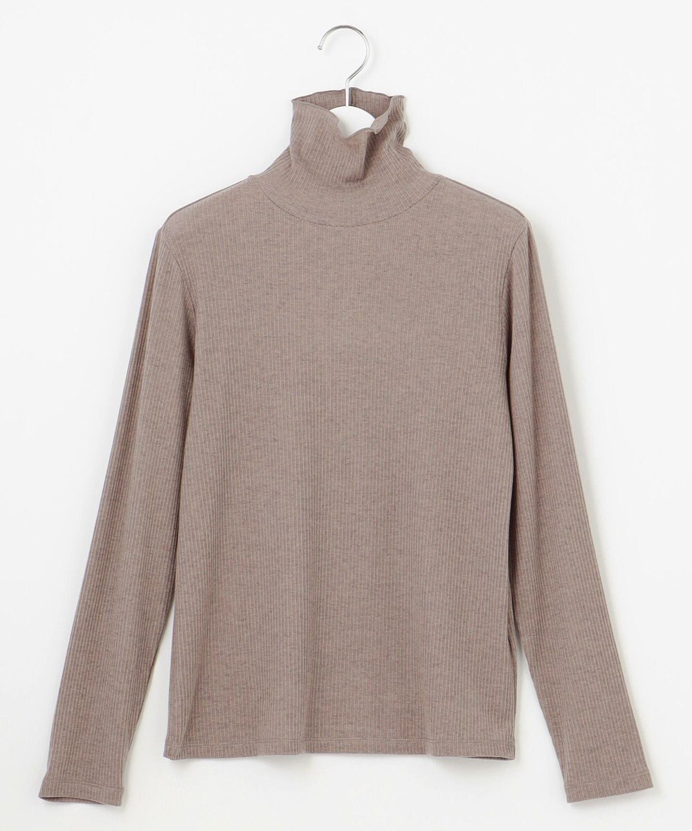 J.PRESS LADIES S カシミヤシルクリブタートル カットソー 