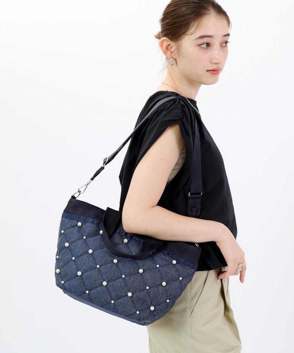 LeSportsac BUCKET TOTE W PEARLS2/トワイライトパール 